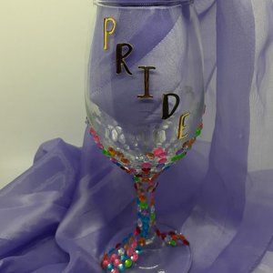 Pride 13 oz. Wine Glass